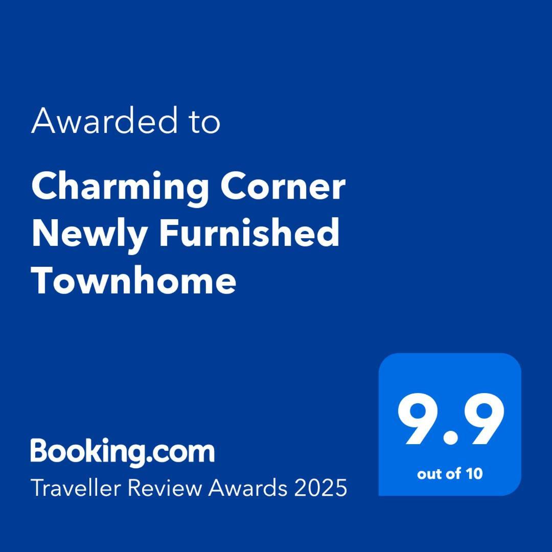 Charming Corner Newly Furnished Townhome *